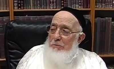 הרב יוסף שרביט רב העיר אשקלון פוטר