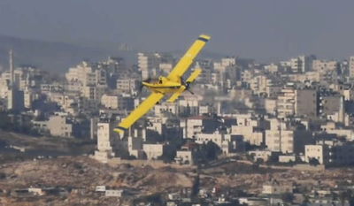 מטרים מהבית: צפו בשריפה בשכונת רוממה הירושלמית