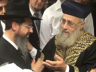 מי ישב סנדק? צפו  ב"עימות" בין הרב יצחק יוסף לרב משה יוסף