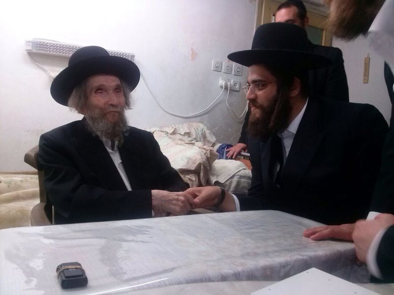 תיעוד: ראש העיר אלעד ישראל פרוש נועד עם מרן הרב שטיינמן