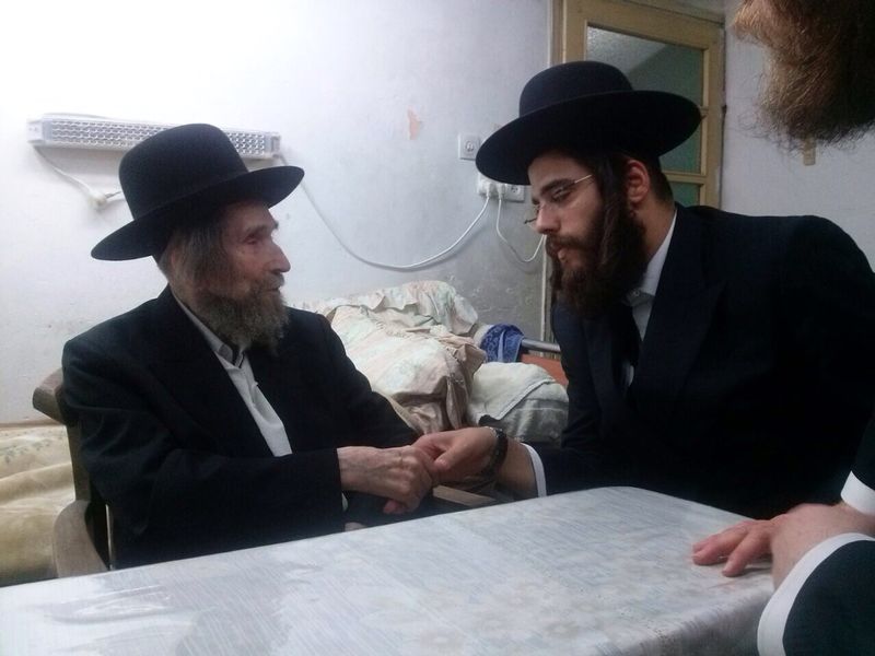 תיעוד: ראש העיר אלעד ישראל פרוש נועד עם מרן הרב שטיינמן