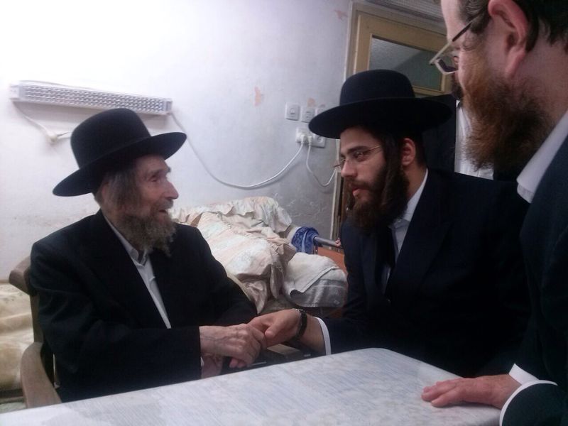 תיעוד: ראש העיר אלעד ישראל פרוש נועד עם מרן הרב שטיינמן