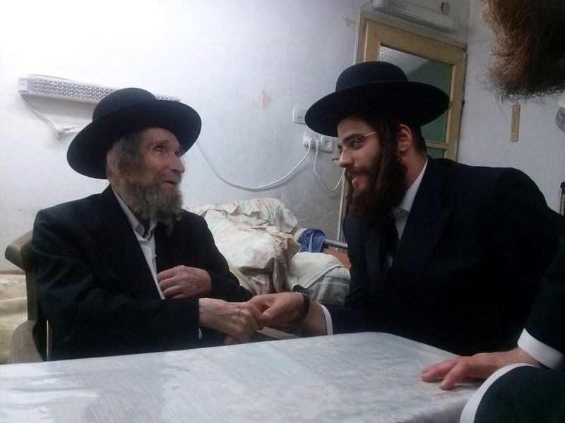 תיעוד: ראש העיר אלעד ישראל פרוש נועד עם מרן הרב שטיינמן