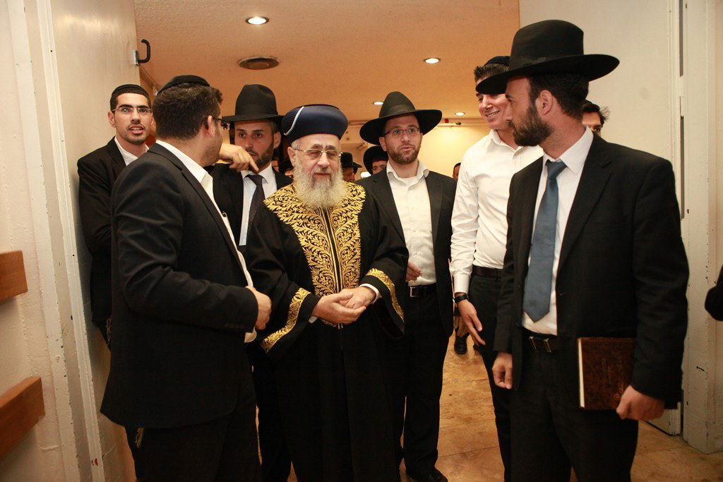 מאות בעצרת לזכרו של מרן פוסק הדור רבי עובדיה יוסף