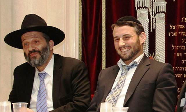 מנכ"ל ש"ס חיים ביטון עם היו"ר אריה דרעי