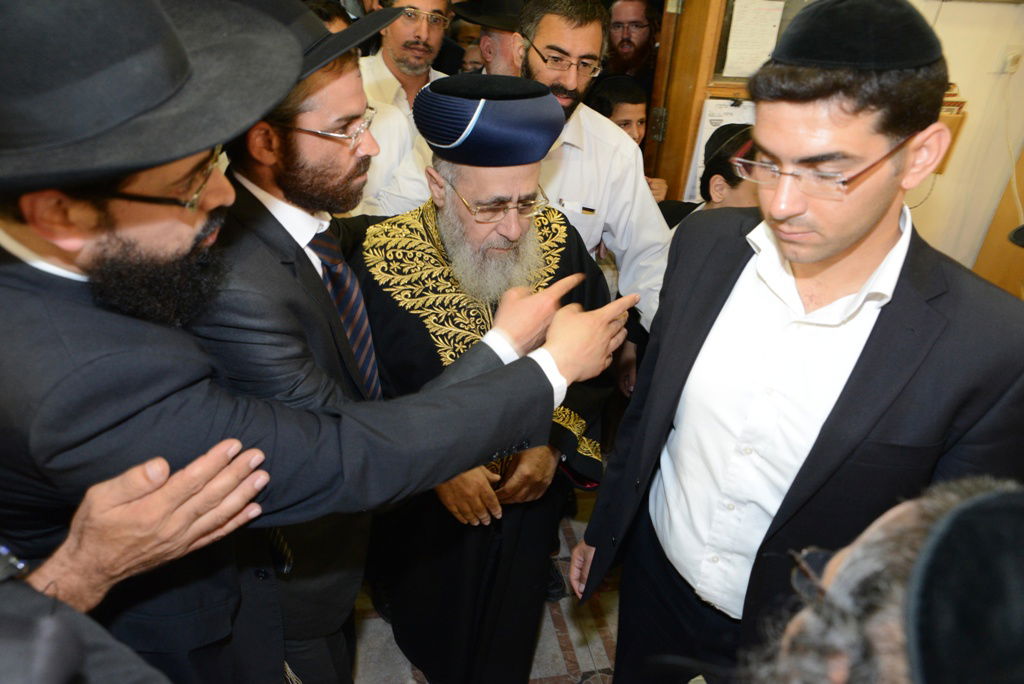 הראשל"צ הגר"י יוסף, אמש