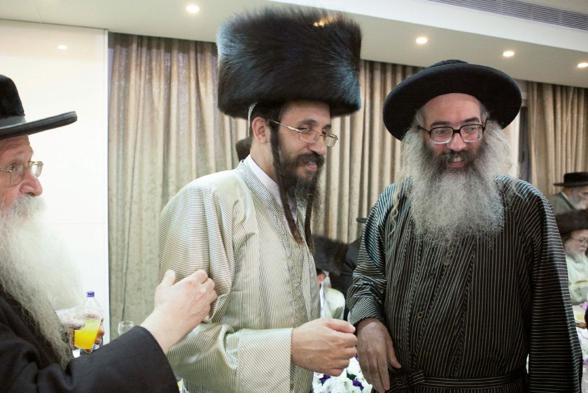 גלריה: בר מצווה לבן הרב חיים הירש