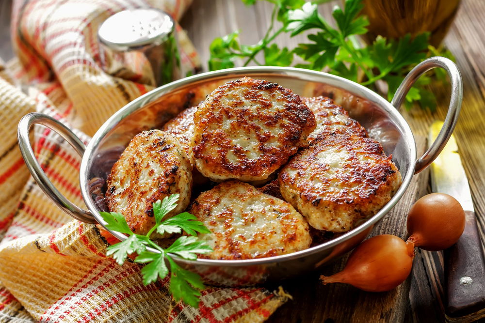 קציצות עוף מטוגנות