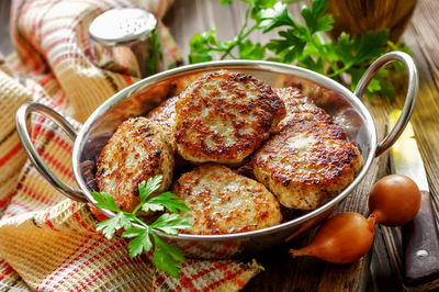 קציצות עוף מטוגנות