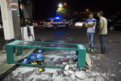 תחנת הדלק שהושחתה בירושלים