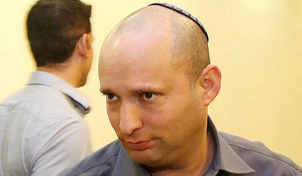 השר נפתלי בנט: "השמאל עדיין חי בשנות התשעים"