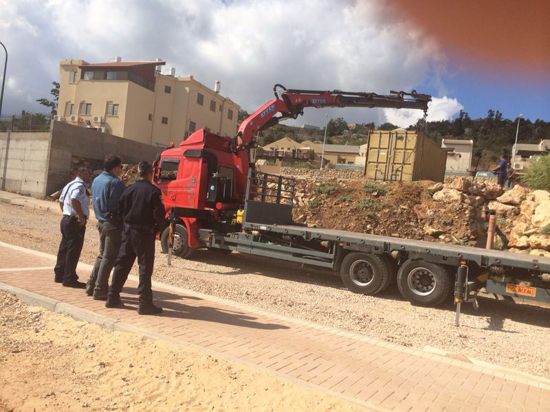 מירון: מבנים לא חוקיים נהרסו