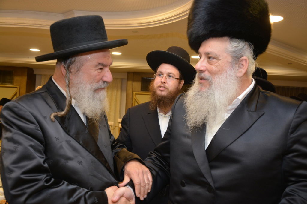 גלריה: חנוך זייברט חיתן, כולם התייצבו לאחל מזל טוב