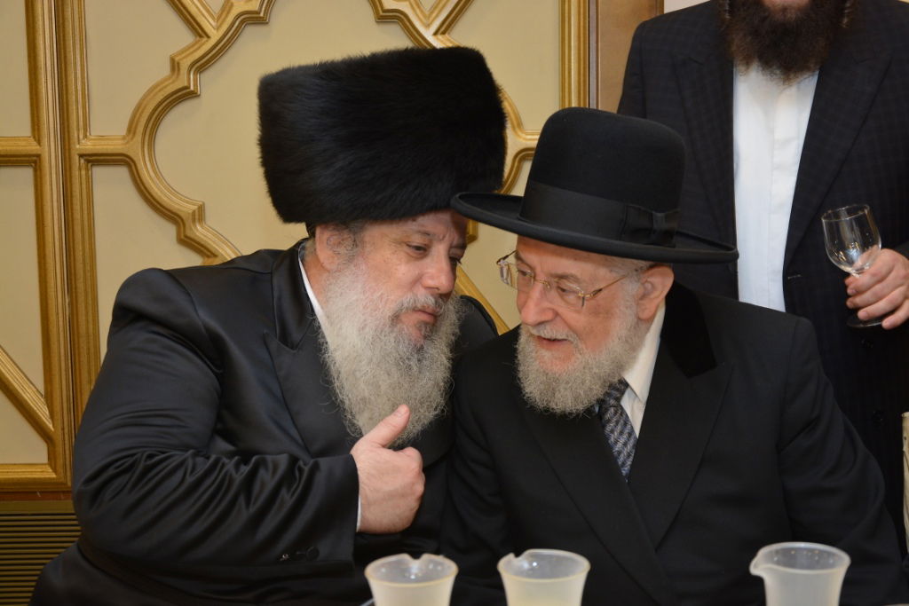 גלריה: חנוך זייברט חיתן, כולם התייצבו לאחל מזל טוב