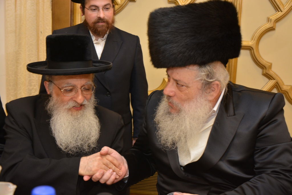 גלריה: חנוך זייברט חיתן, כולם התייצבו לאחל מזל טוב