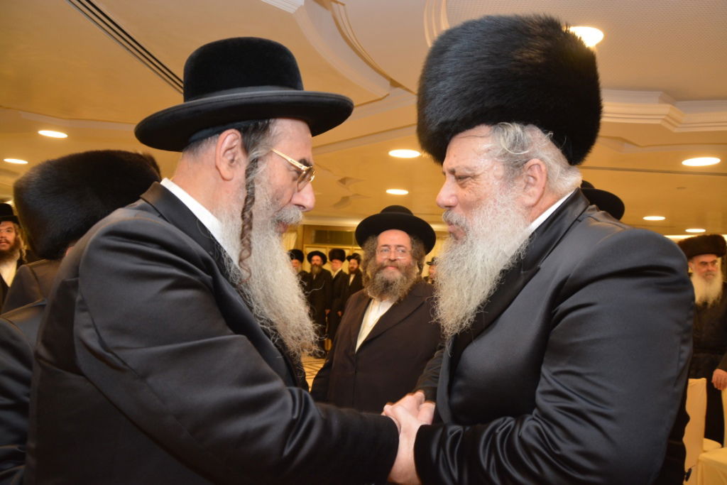 גלריה: חנוך זייברט חיתן, כולם התייצבו לאחל מזל טוב