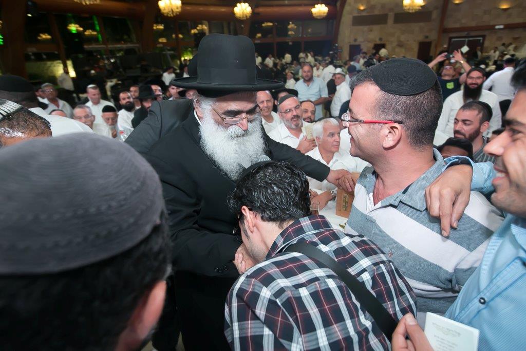 גלריה: הילולת הבן איש חי אצל הרב יורם אברג'ל