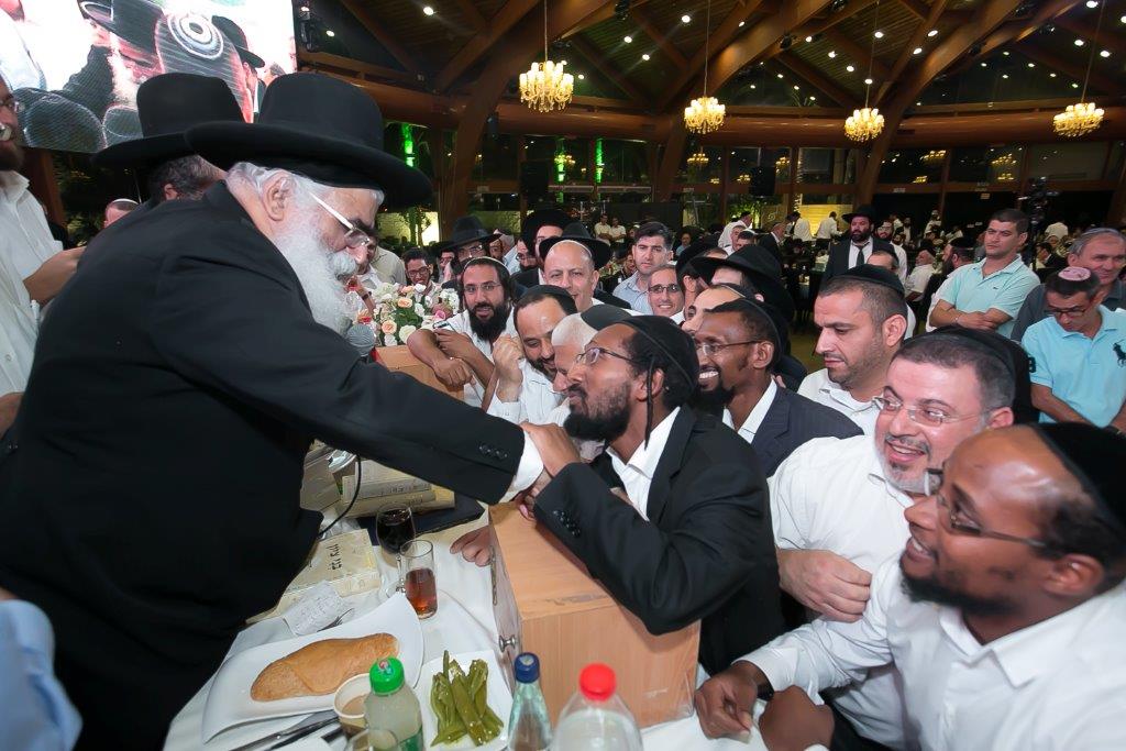 גלריה: הילולת הבן איש חי אצל הרב יורם אברג'ל
