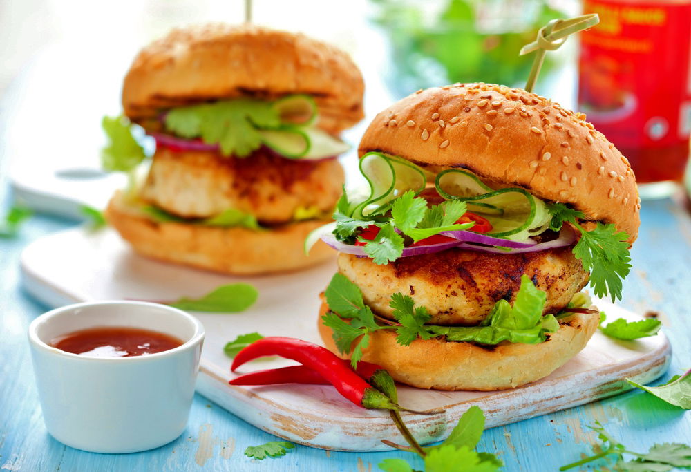 קציצות חזה עוף טחון