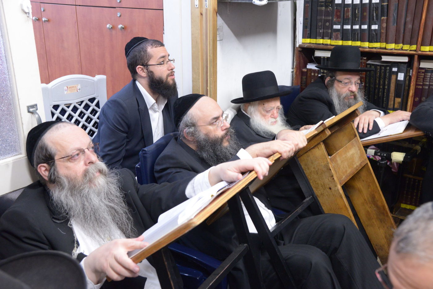 גלריה: ניחום אבלים אצל שר התורה