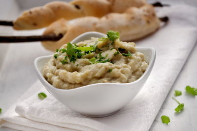 ממרח חציל קלוי בסגנון כפרי