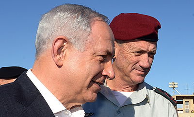 נתניהו וגנץ