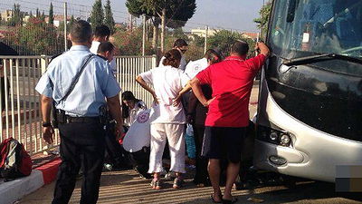 זירת האסון הבוקר