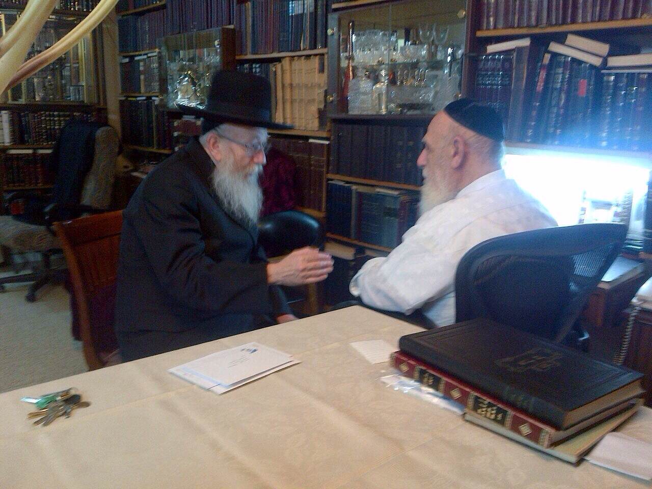 הגר"ש כהן שיבח את ליצמן על השת"פ עם ש"ס