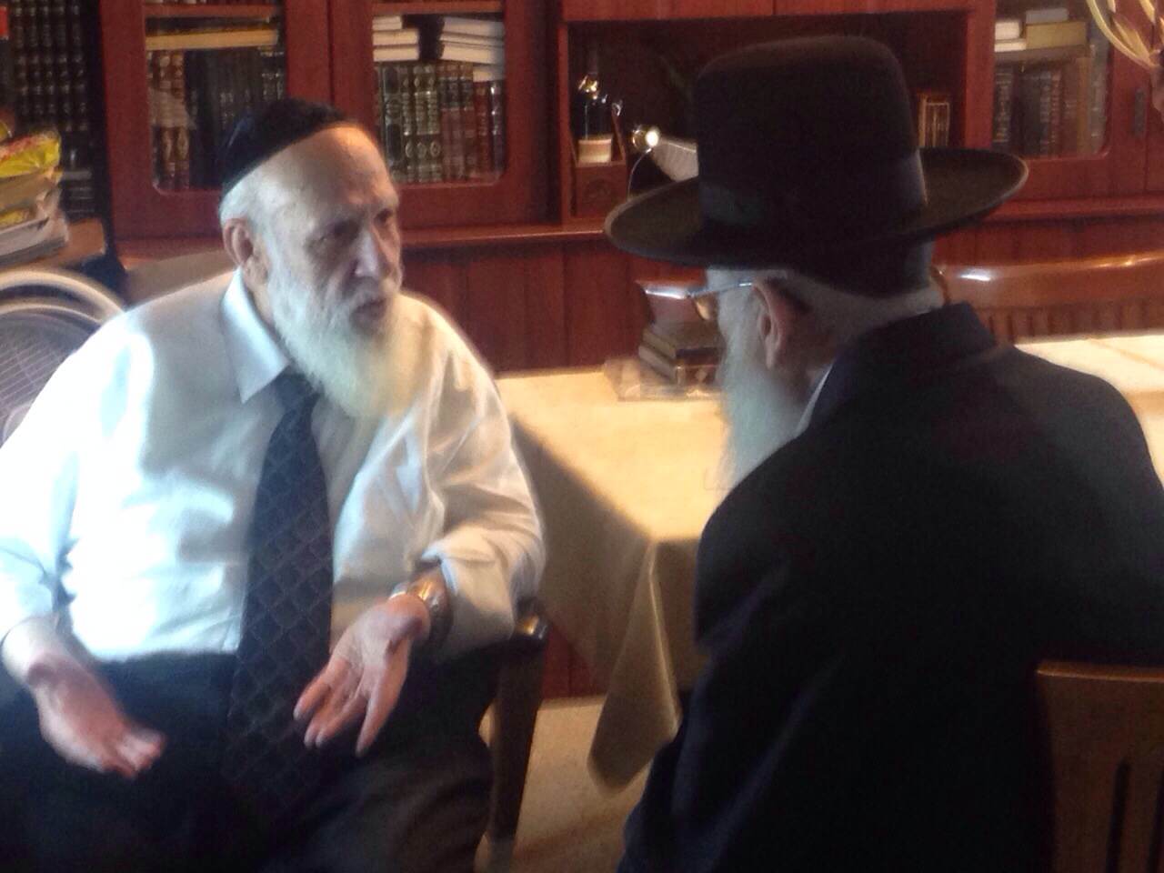 הגר"ש כהן שיבח את ליצמן על השת"פ עם ש"ס