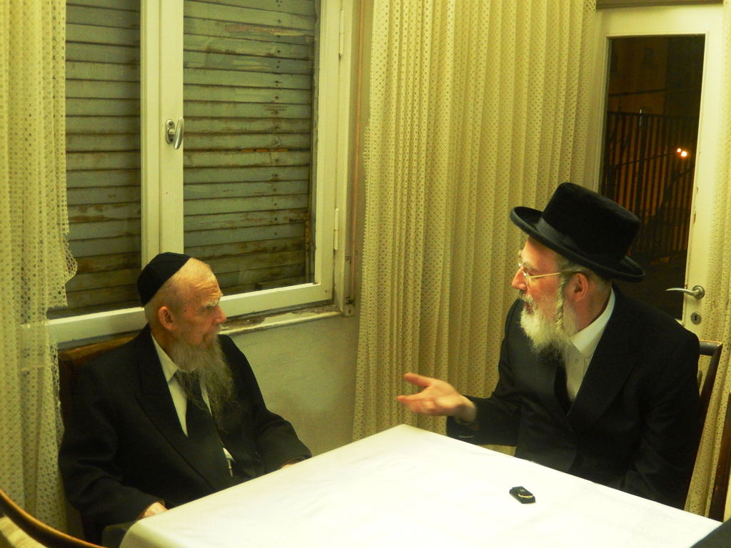 ח"כי אגודת ישראל ביקרו בבית ראש ישיבת פוניבז'