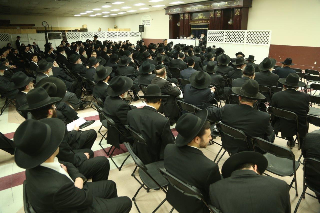 תיעוד: המשגיח הגר"מ סלומון בכנס חיזוק בארה"ב
