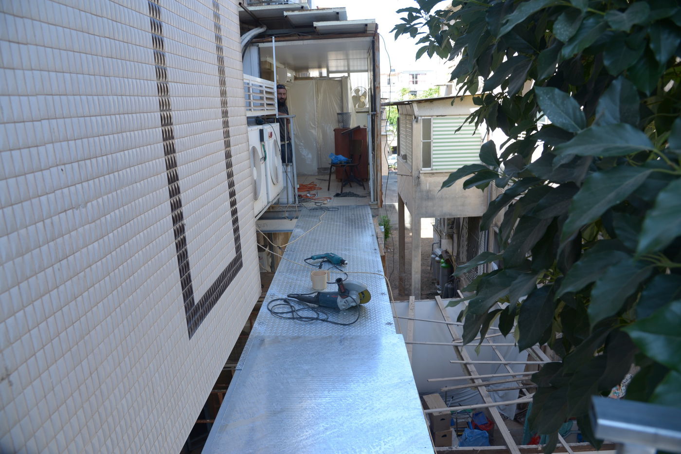 תיעוד: הגשר החדש לביתו של מרן הגר"ח קנייבסקי