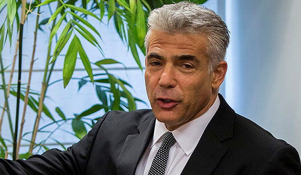 שר האוצר יאיר לפיד