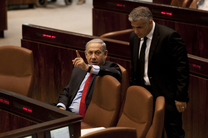 נתניהו ולפיד