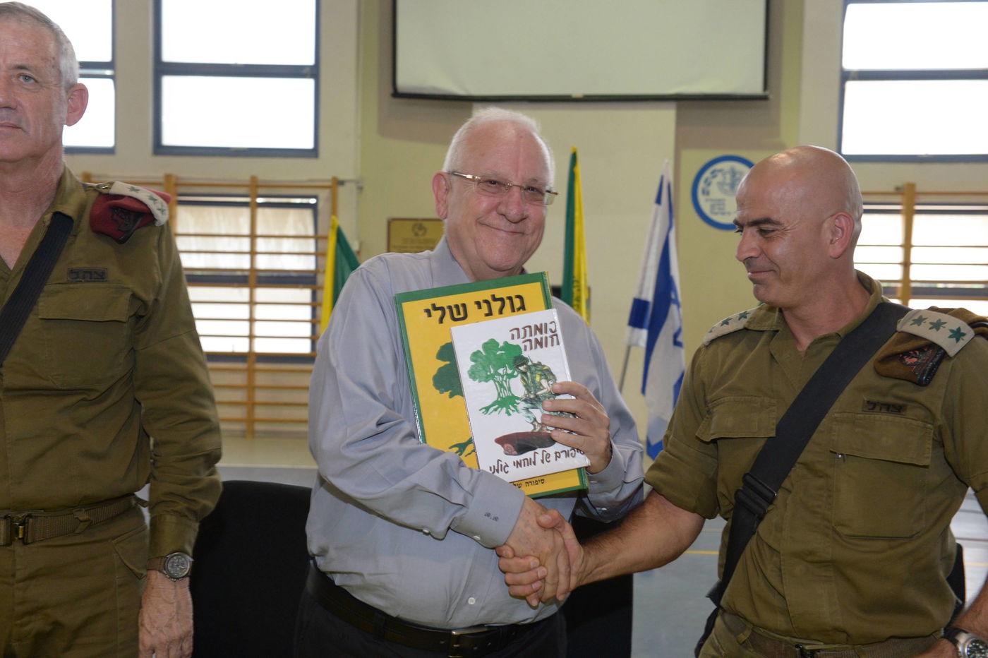 הנשיא ריבלין ירד לבקר את הלוחמים