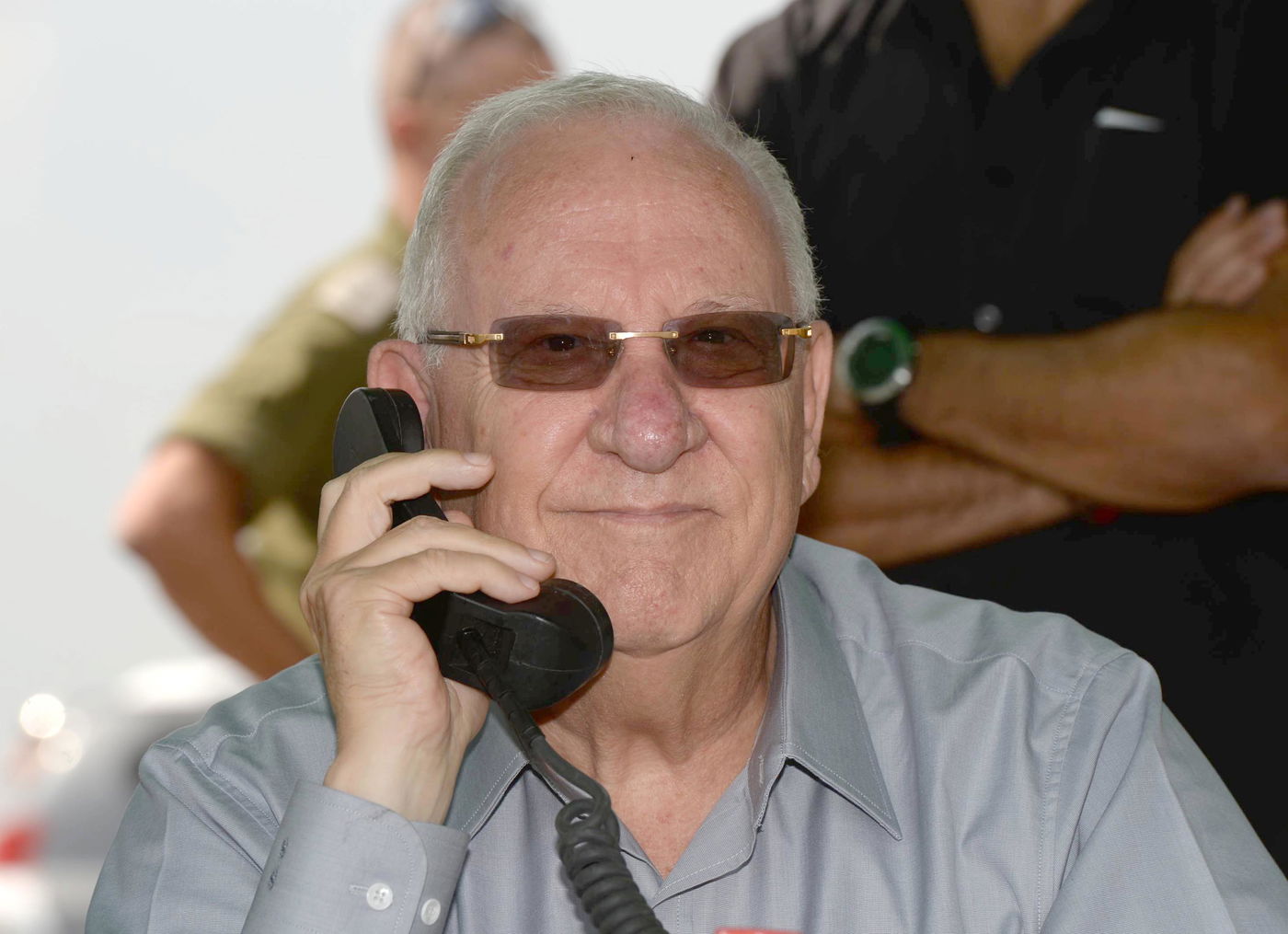 הנשיא ריבלין ירד לבקר את הלוחמים