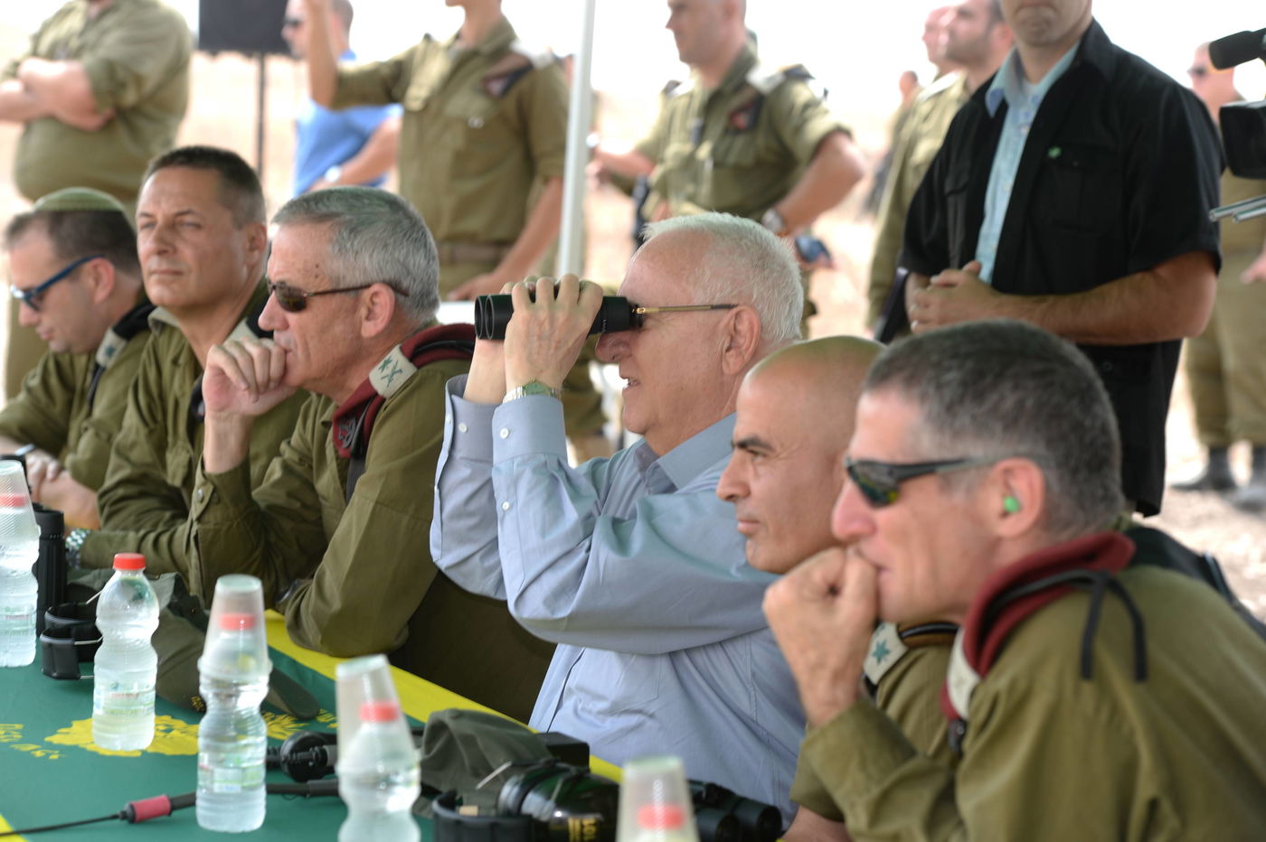 הנשיא ריבלין ירד לבקר את הלוחמים