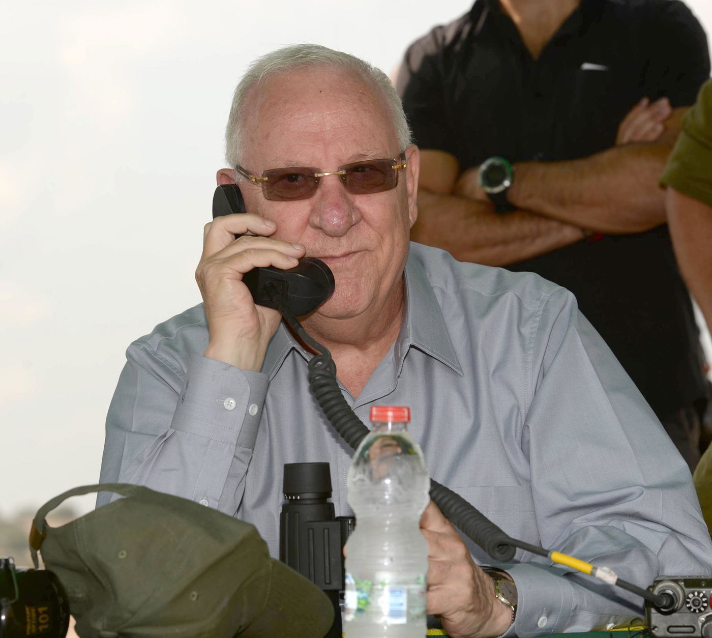 הנשיא ריבלין ירד לבקר את הלוחמים