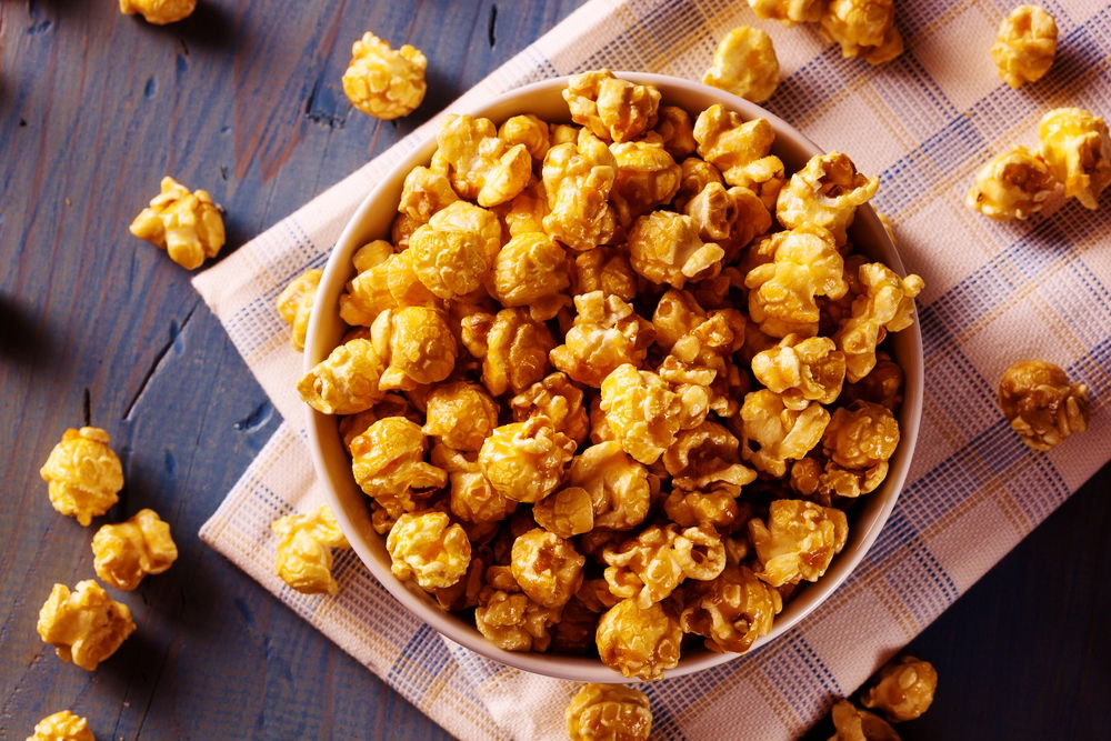 ממכר. פופקורן קרמל