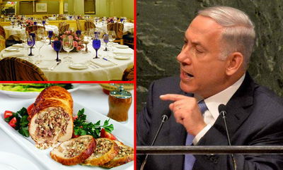 נתניהו באו"ם, ומסעדת הטריפה