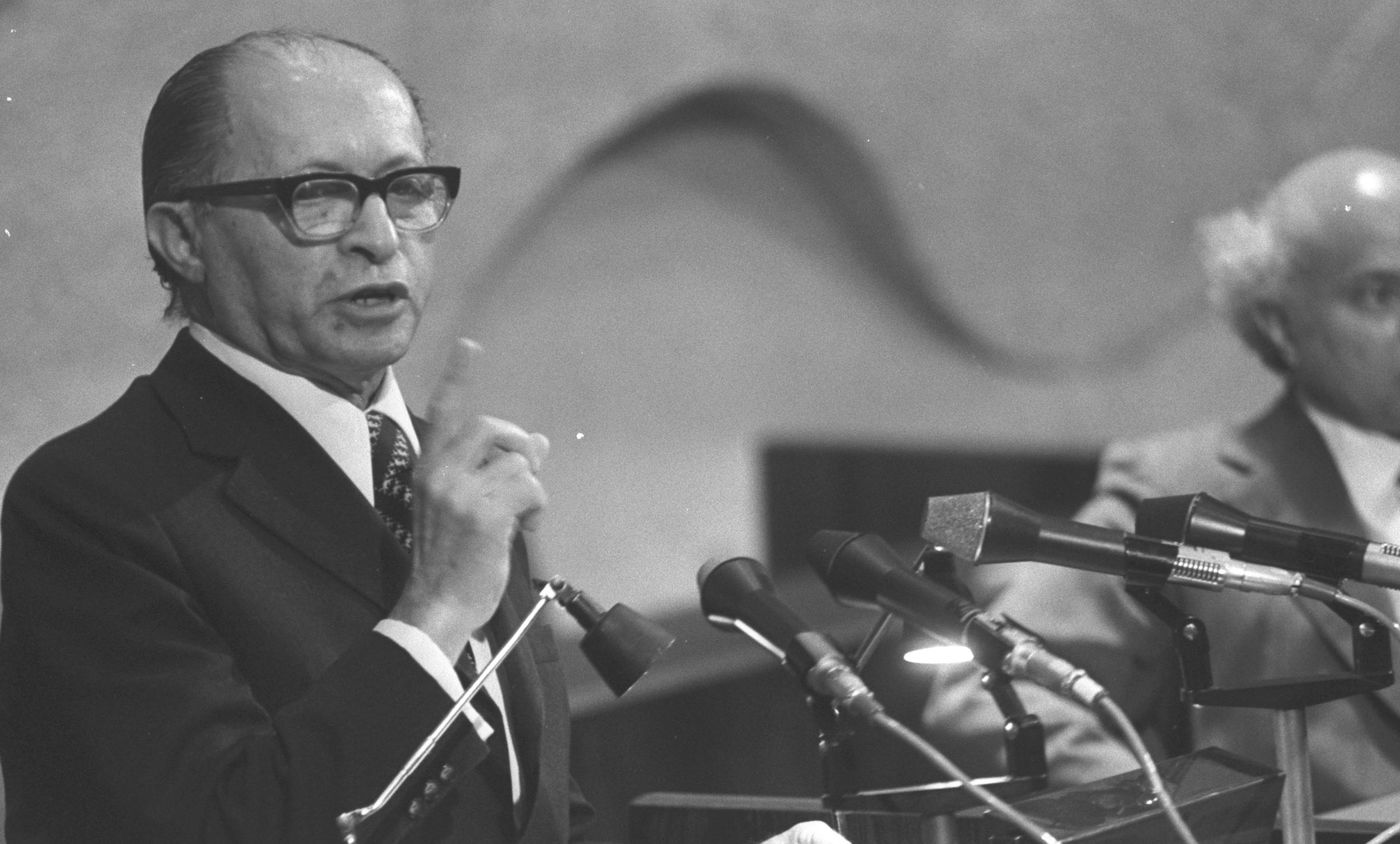 רבים חלמו לנאום כמותו: מנחם בגין