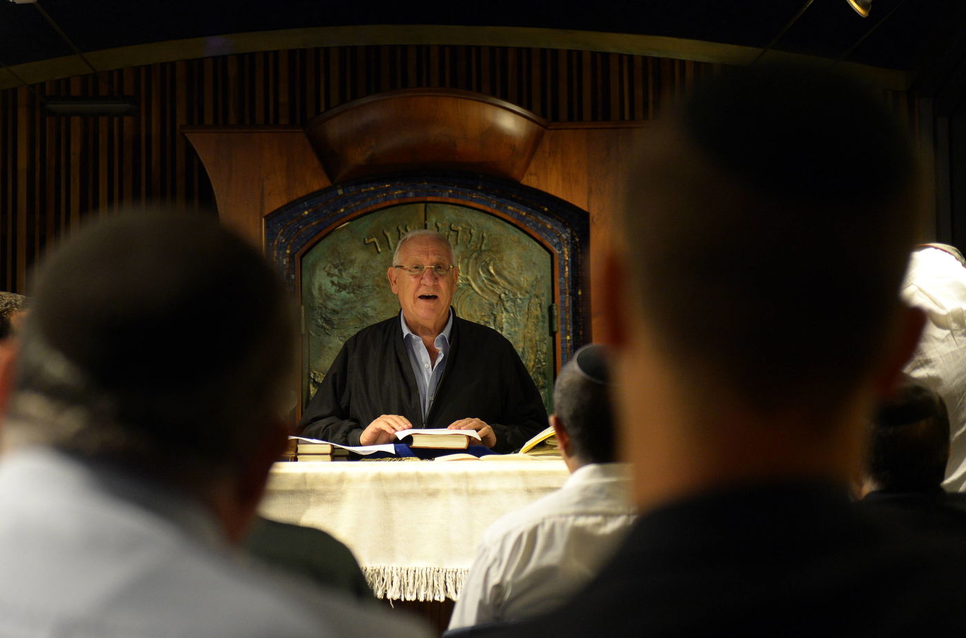 מתקרבים למסורת? מזה שנים רבות נאמרו אמש לראשונה סליחות בבית הנשיא