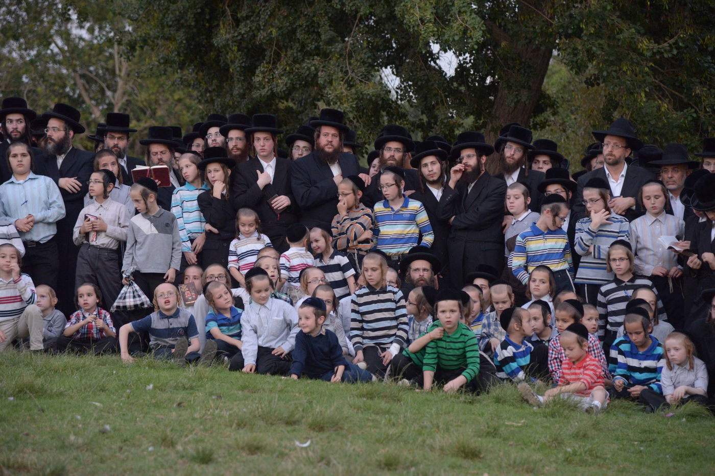 תיעוד: האדמו"ר מויז'ניץ ב'תשליך'