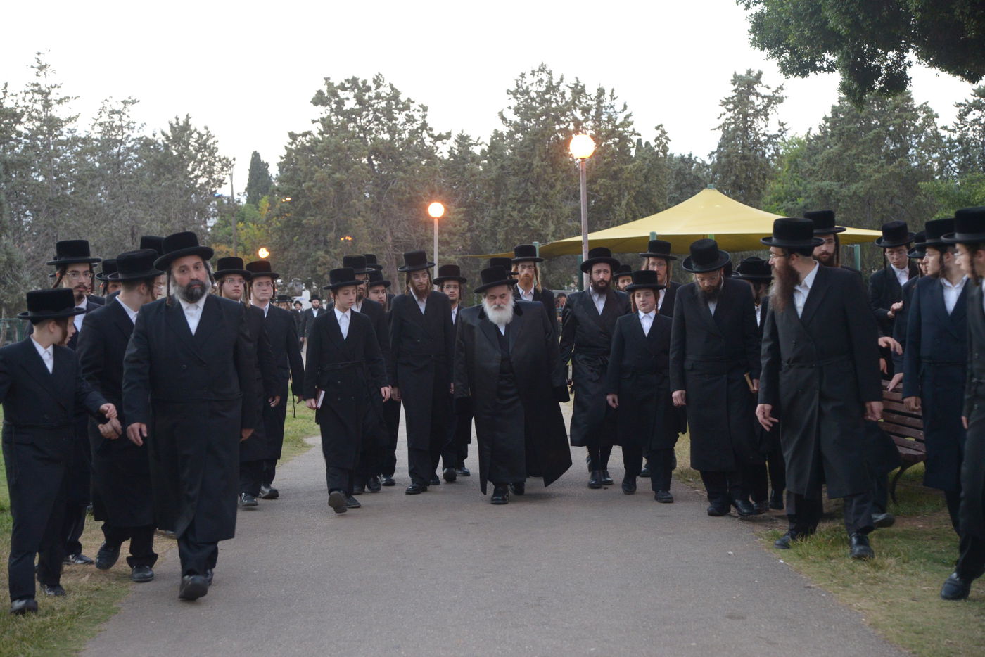 תיעוד: האדמו"ר מויז'ניץ ב'תשליך'