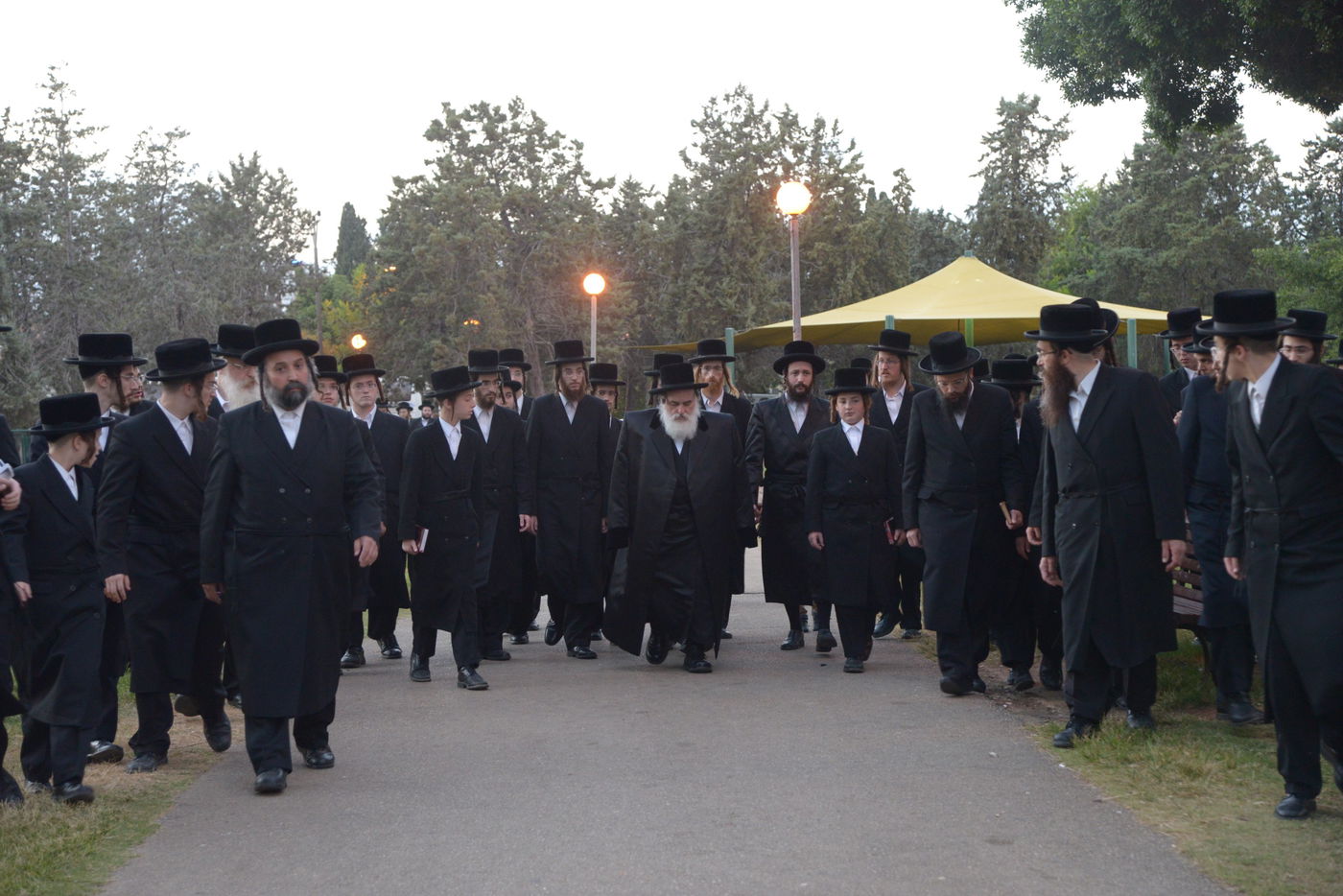 תיעוד: האדמו"ר מויז'ניץ ב'תשליך'