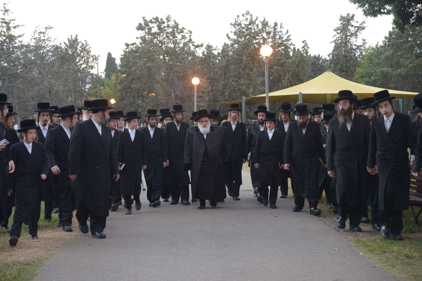 תיעוד: האדמו"ר מויז'ניץ ב'תשליך'