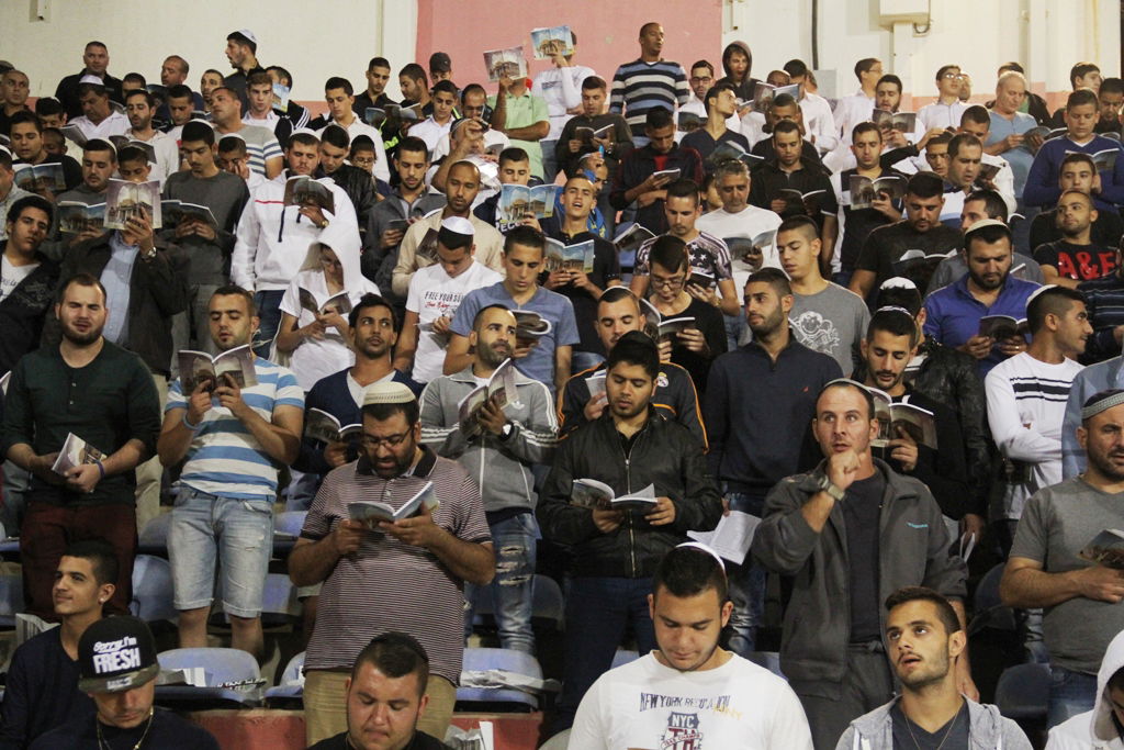 גלריה: 17 אלף בעצרת הסליחות בבאר שבע