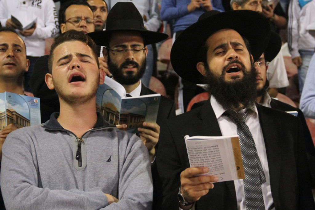 גלריה: 17 אלף בעצרת הסליחות בבאר שבע