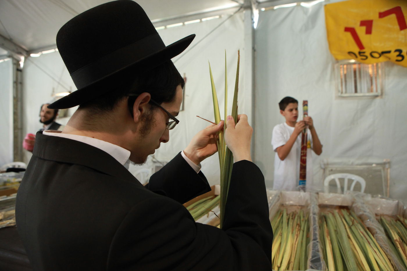 ולקחתם לכם • הירושלמים בחרו ארבעת המינים