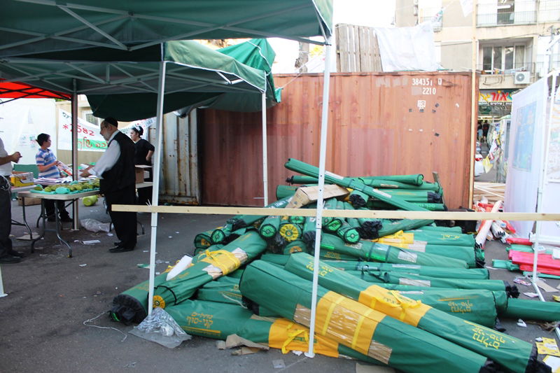 יש לבלוב? • תיעוד משוק ארבעת המינים בבני ברק